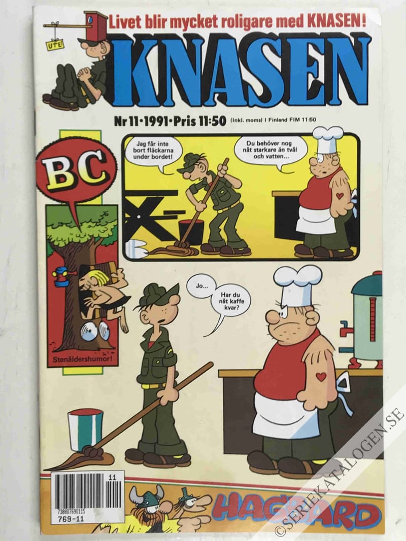 Framsida på Knasen #11 (1991)