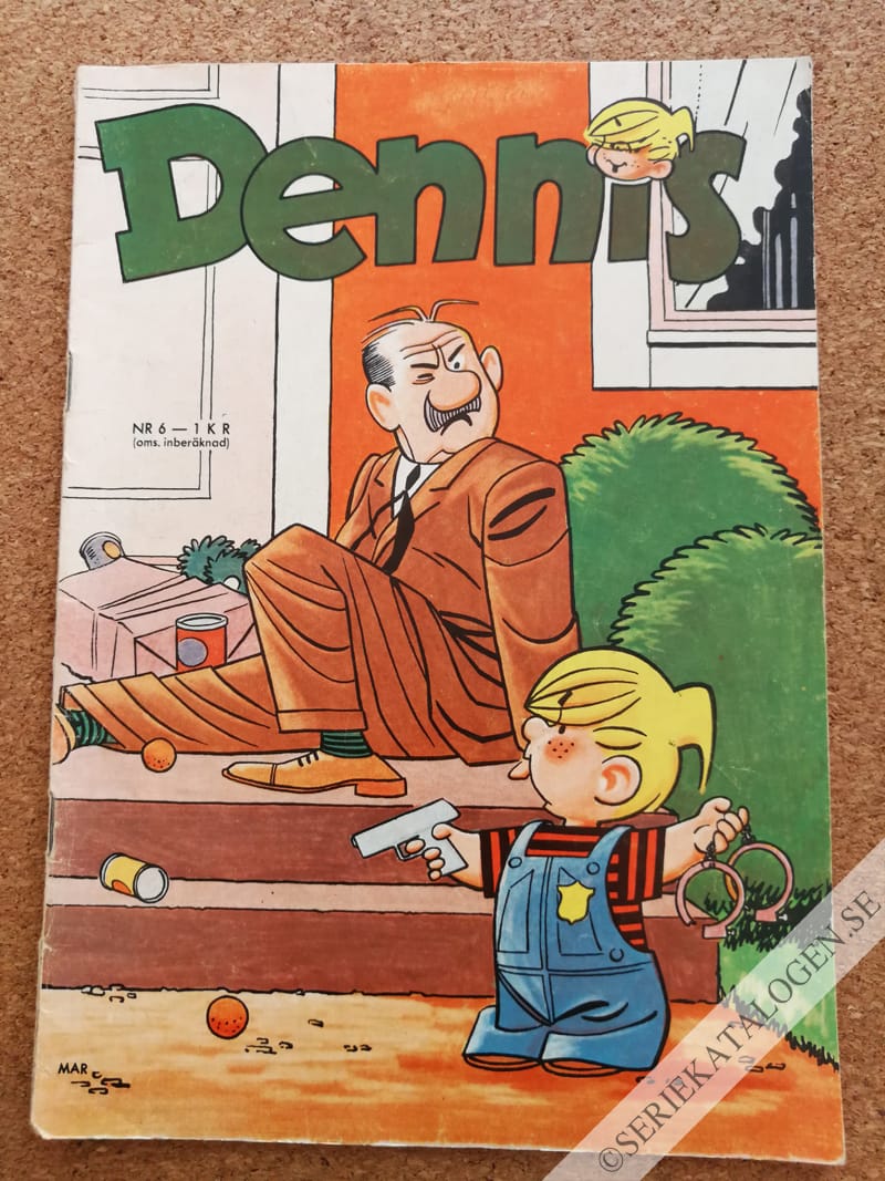 Framsida på Dennis #6 (1964)