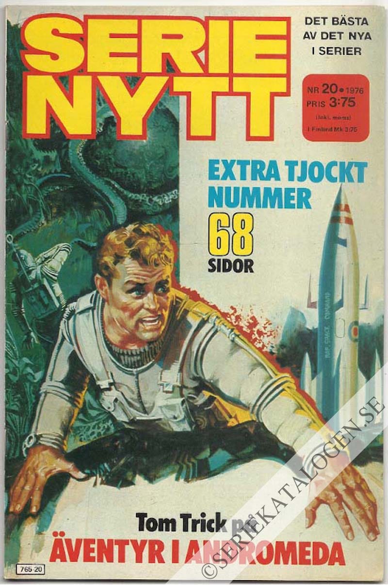 Framsida på Serie-Nytt #20 (1976)