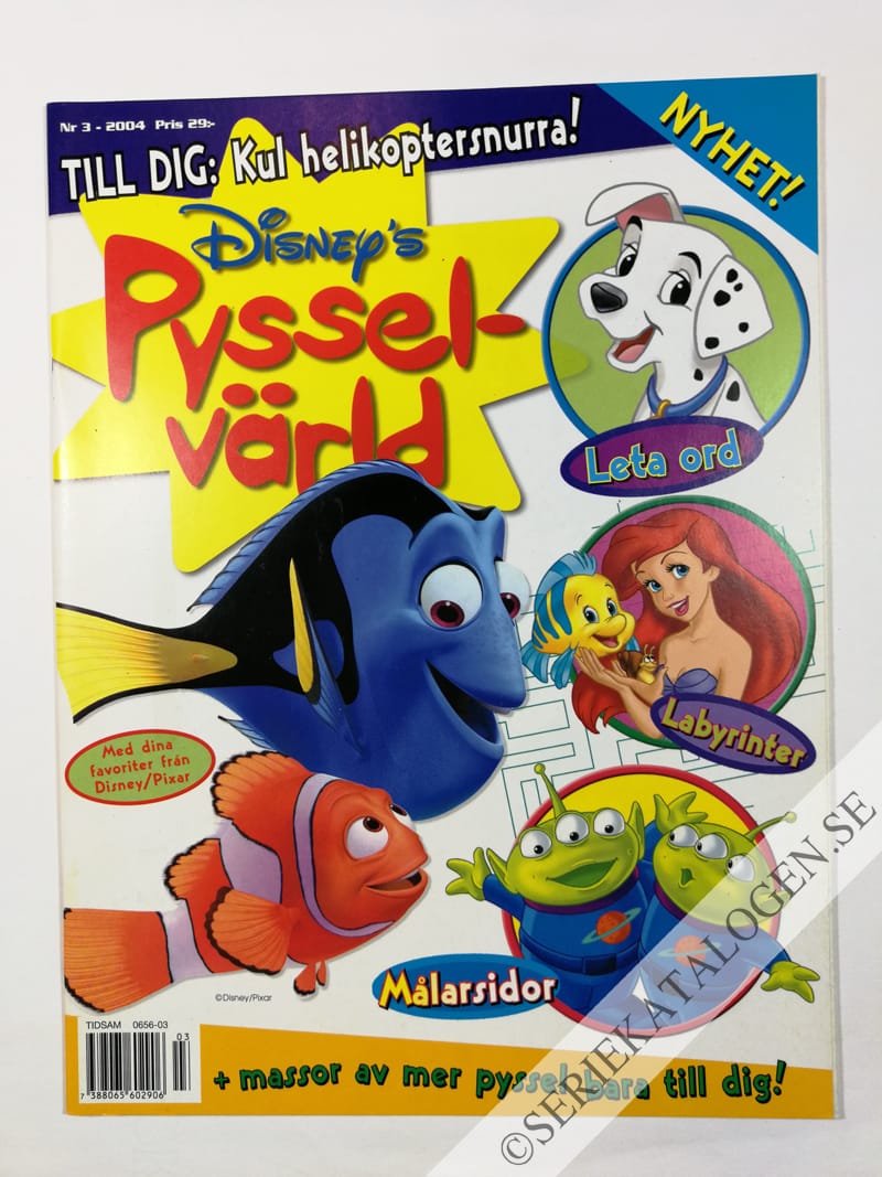 Framsida på Disney's pysselvärld #3 (2004)