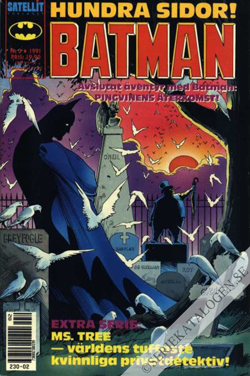 Framsida på Batman #2 (1991)