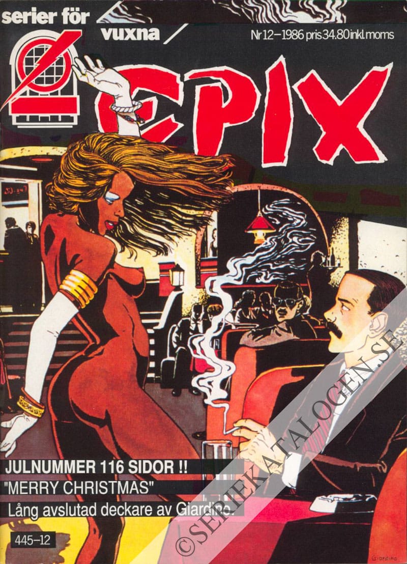 Framsida på Epix #12 (1986)