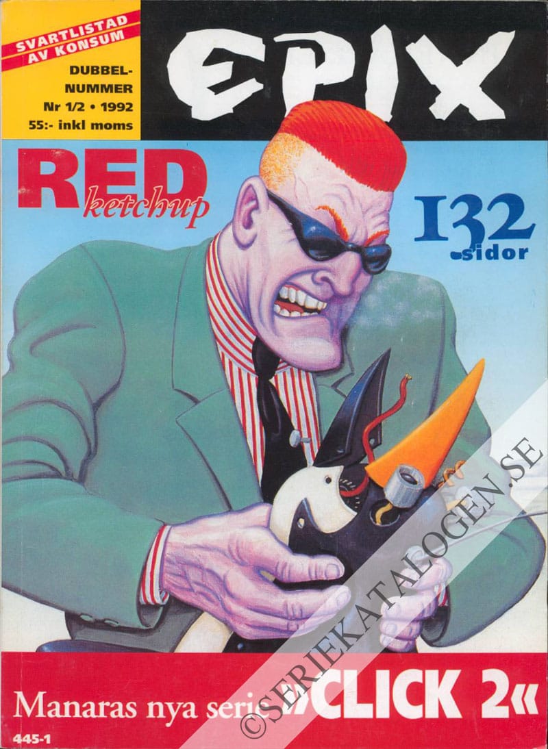 Framsida på Epix #1-2 (1992)