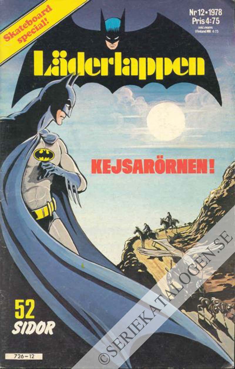 Framsida på Läderlappen och Robin #12 (1978)