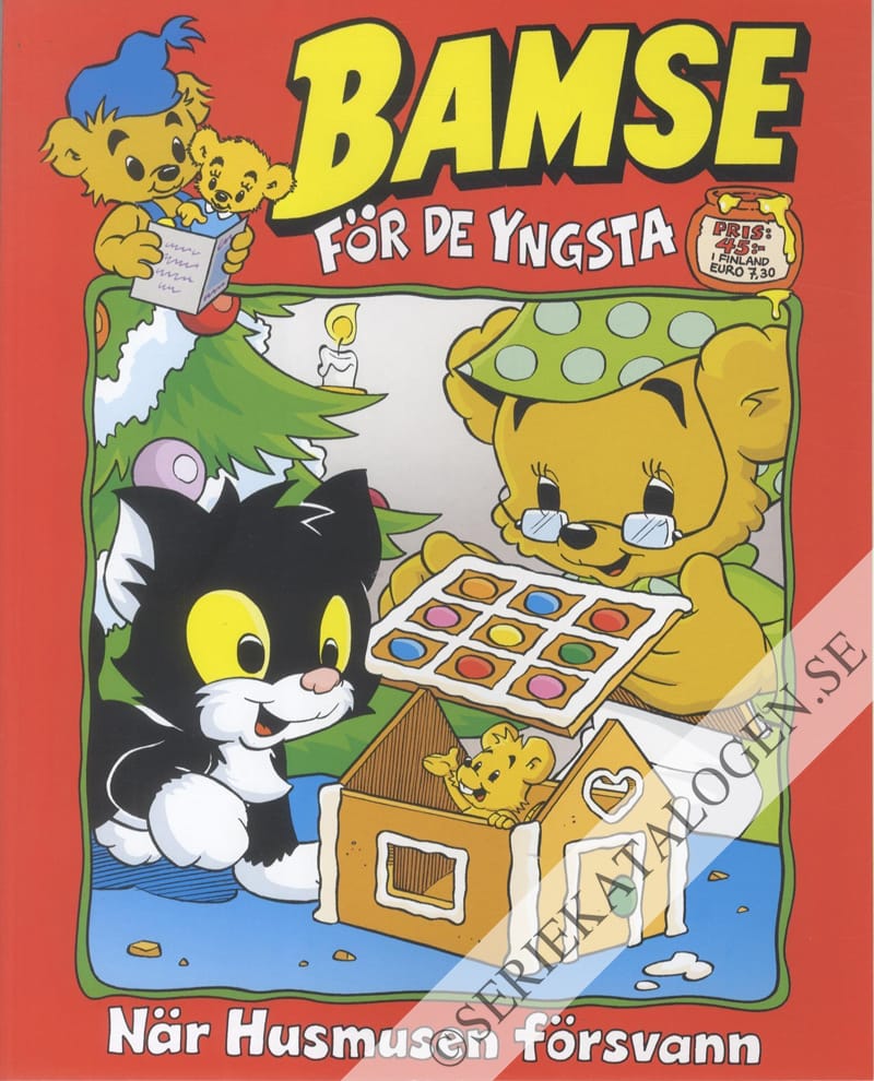 Framsida på Bamse för de yngsta #10 - När Husmusen försvann (2023)