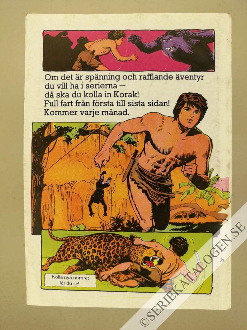 Baksida på Attack till döds (1981)
