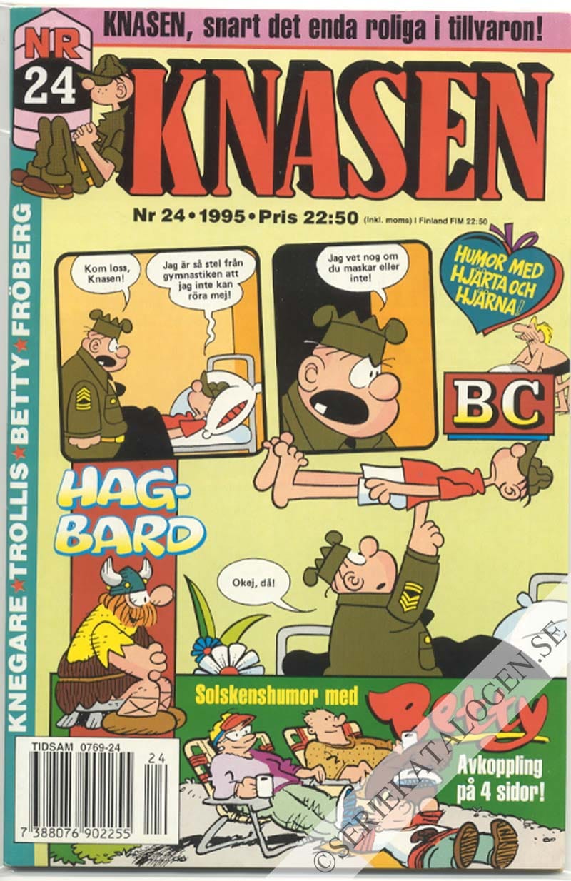 Framsida på Knasen #24 (1995)