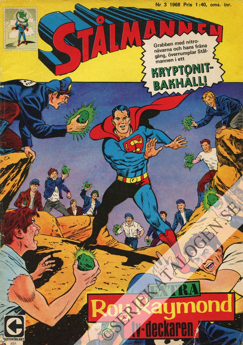 Framsida på Stålmannen #3 (1968)