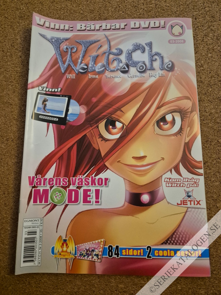Framsida på W.i.t.c.h. #3 (2008)