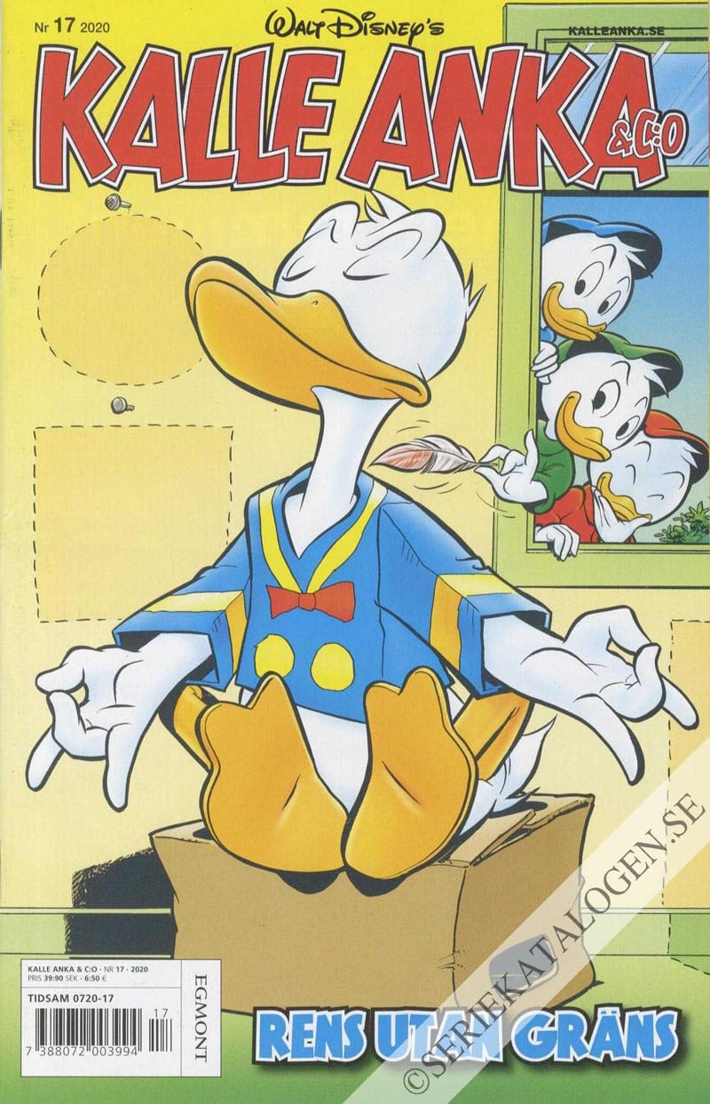 Framsida på Kalle Anka & C:o #17 (2020)