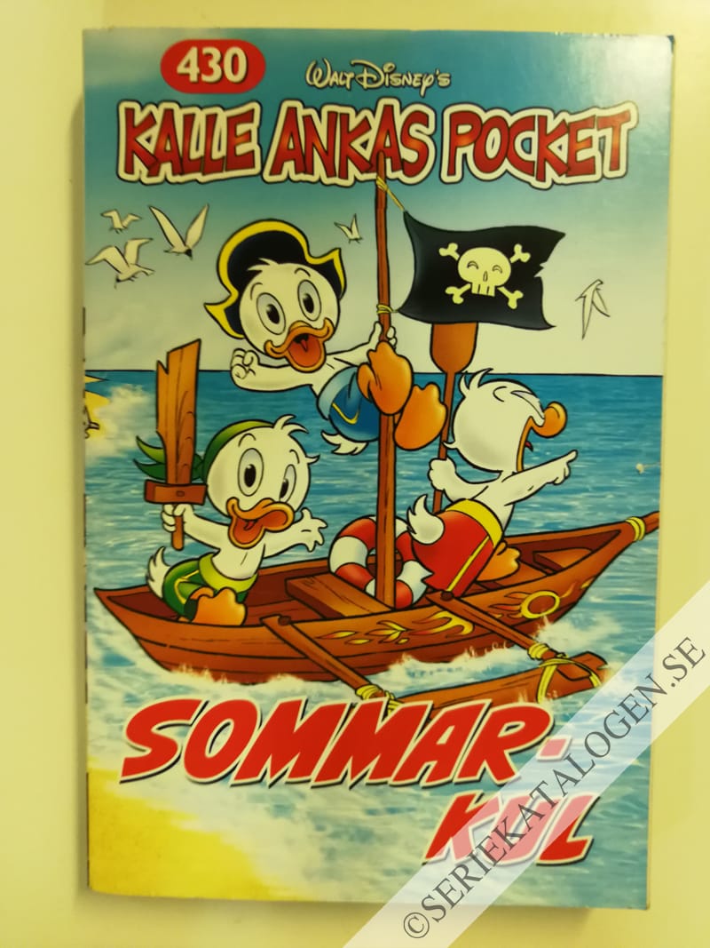 Framsida på Kalle Ankas pocket #430 - Sommarkul (2014)