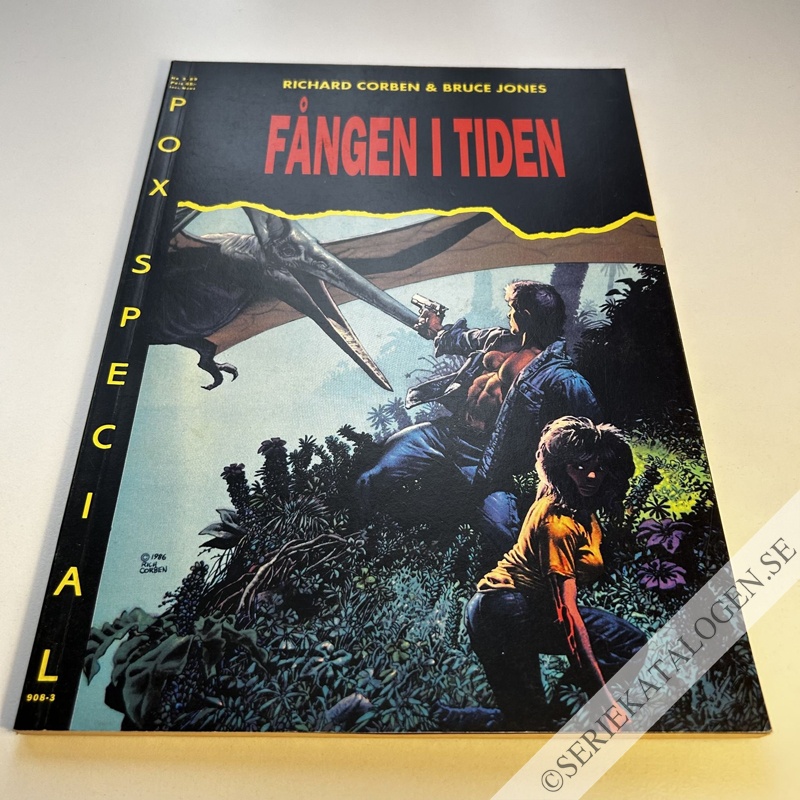 Framsida på Pox special Fången i tiden (1989)