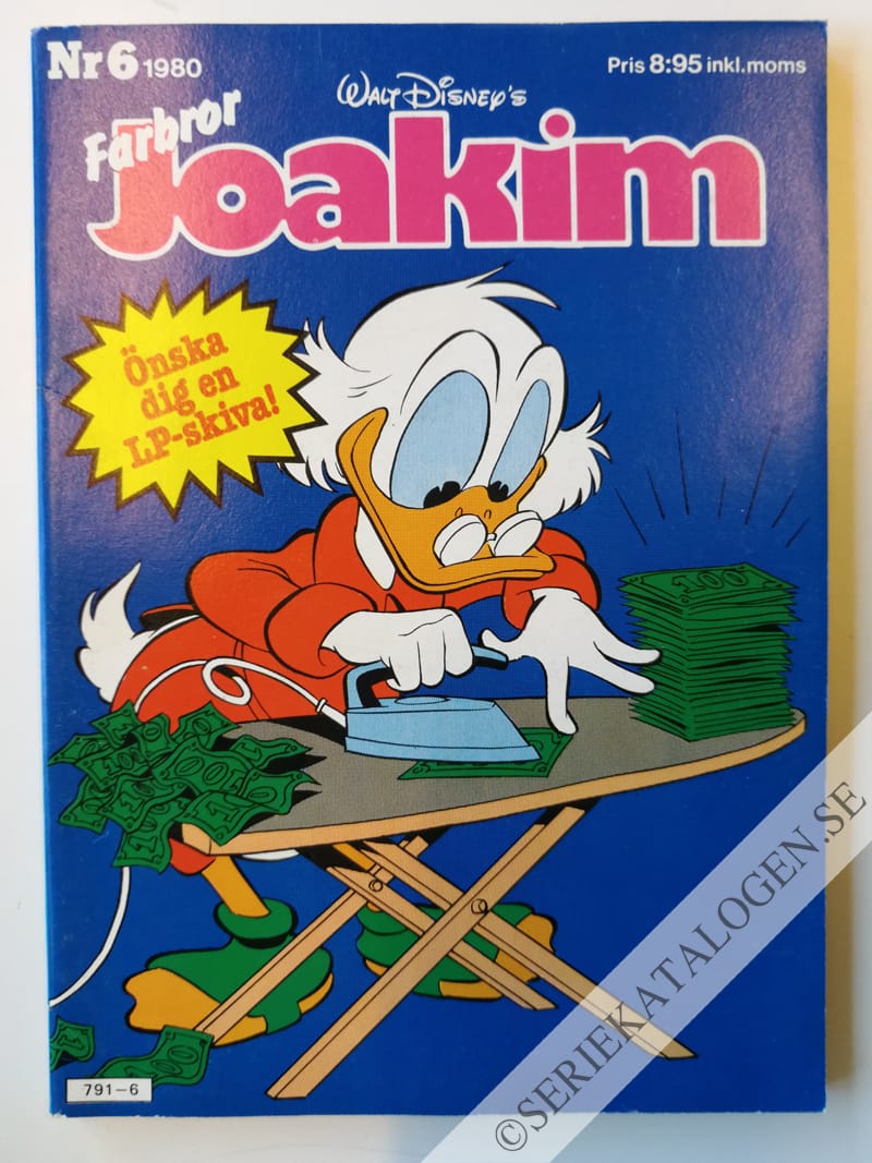 Framsida på Joakim #6 (1980)