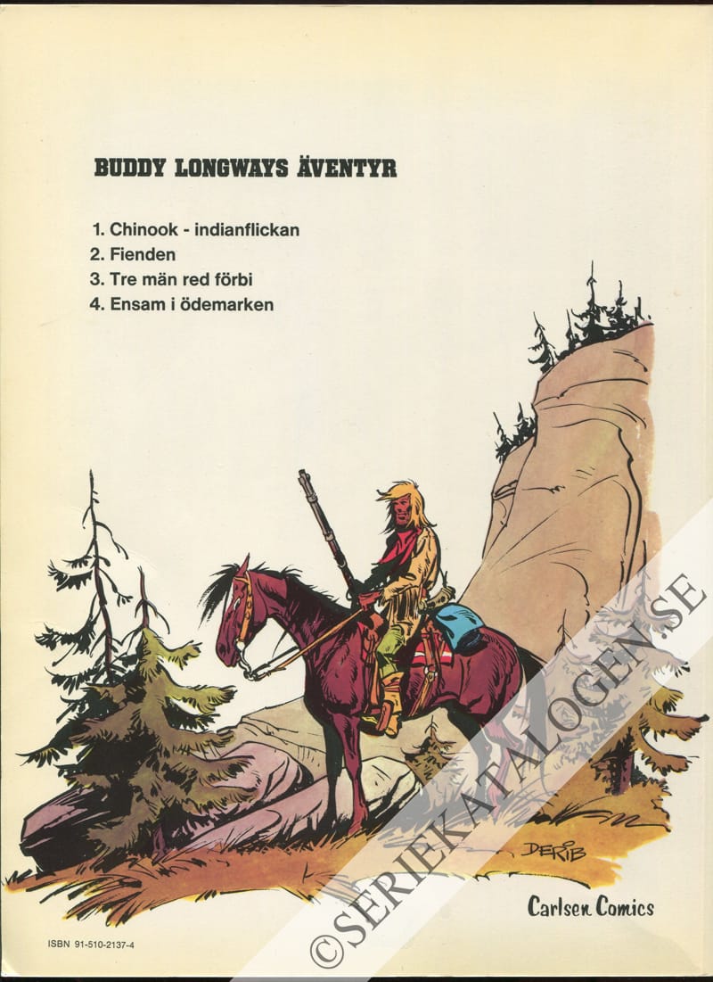 Baksida på Tre män red förbi (1978)