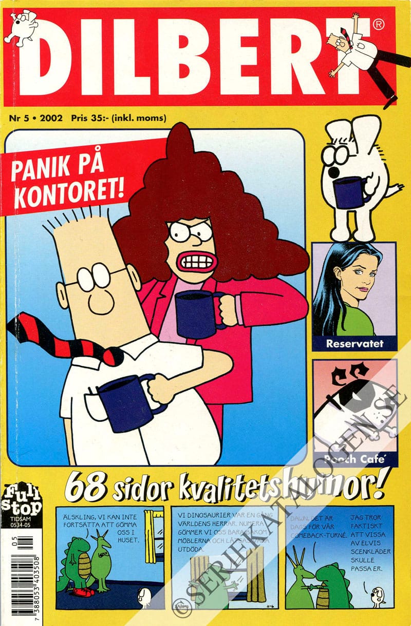 Framsida på Dilbert #5 (2002)