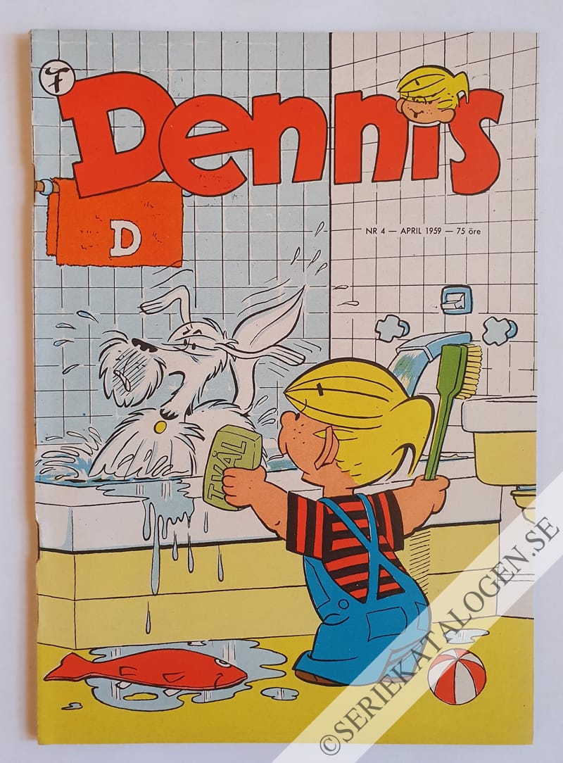Framsida på Dennis #4 (1959)