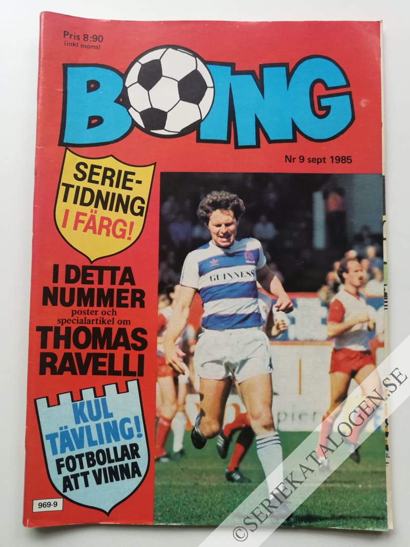 Framsida på Boing #9 (1985)
