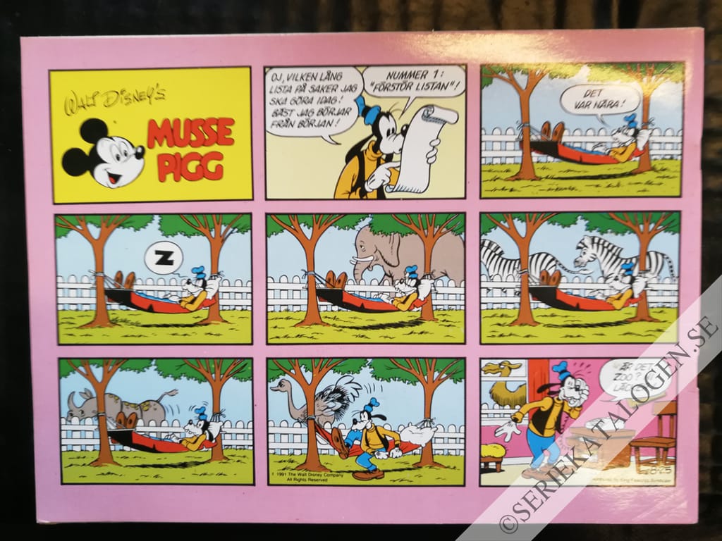 Baksida på Håll hunden kopplad! (1993)