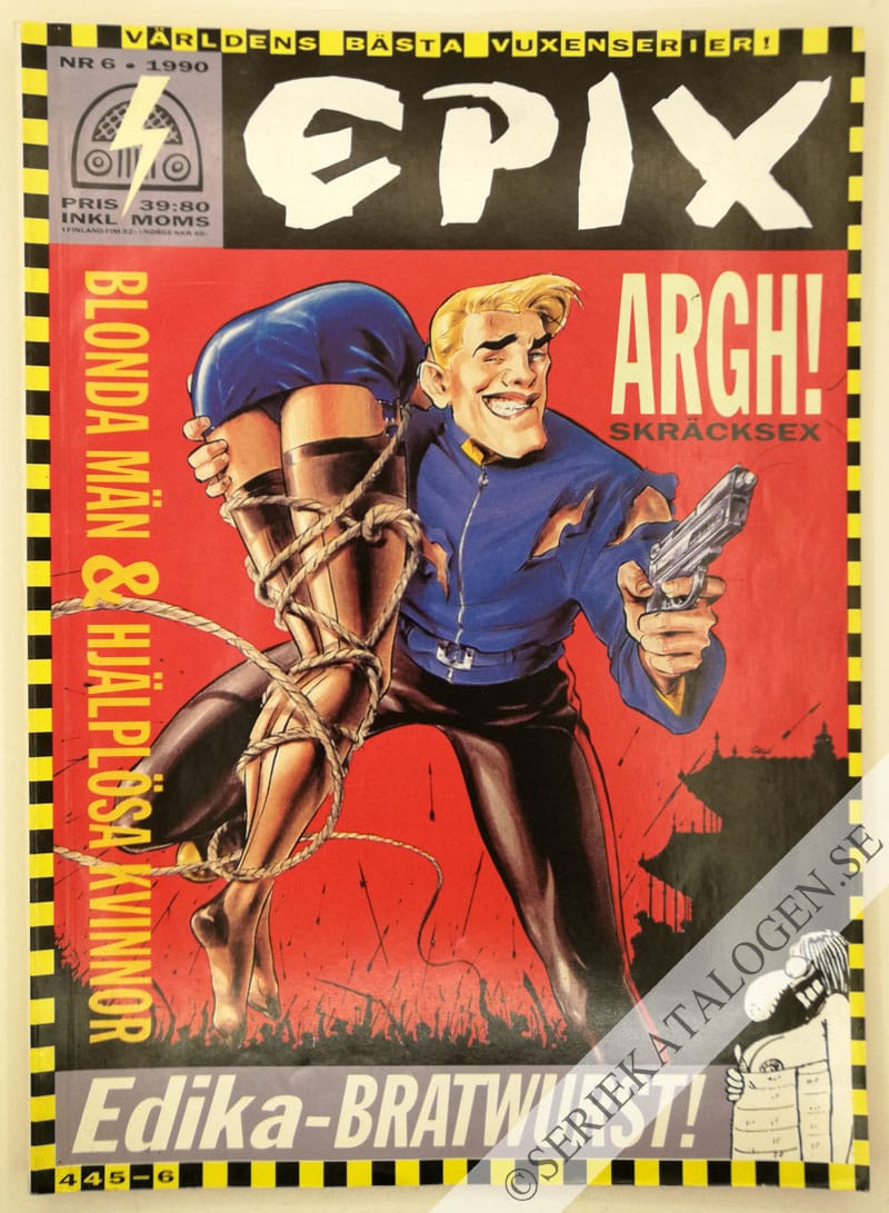 Framsida på Epix #6 (1990)