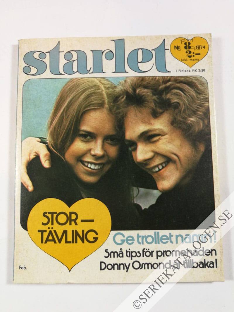 Framsida på Starlet #8 (1974)