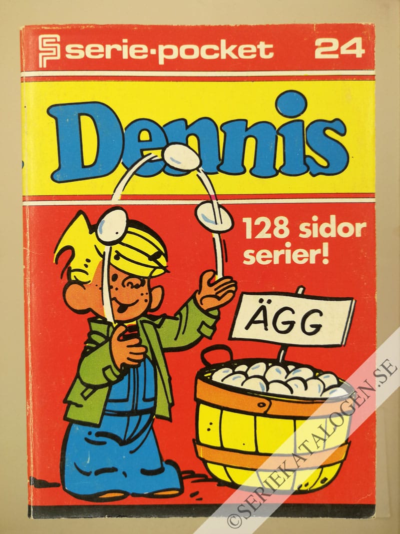 Framsida på Seriepocket Dennis (1974)