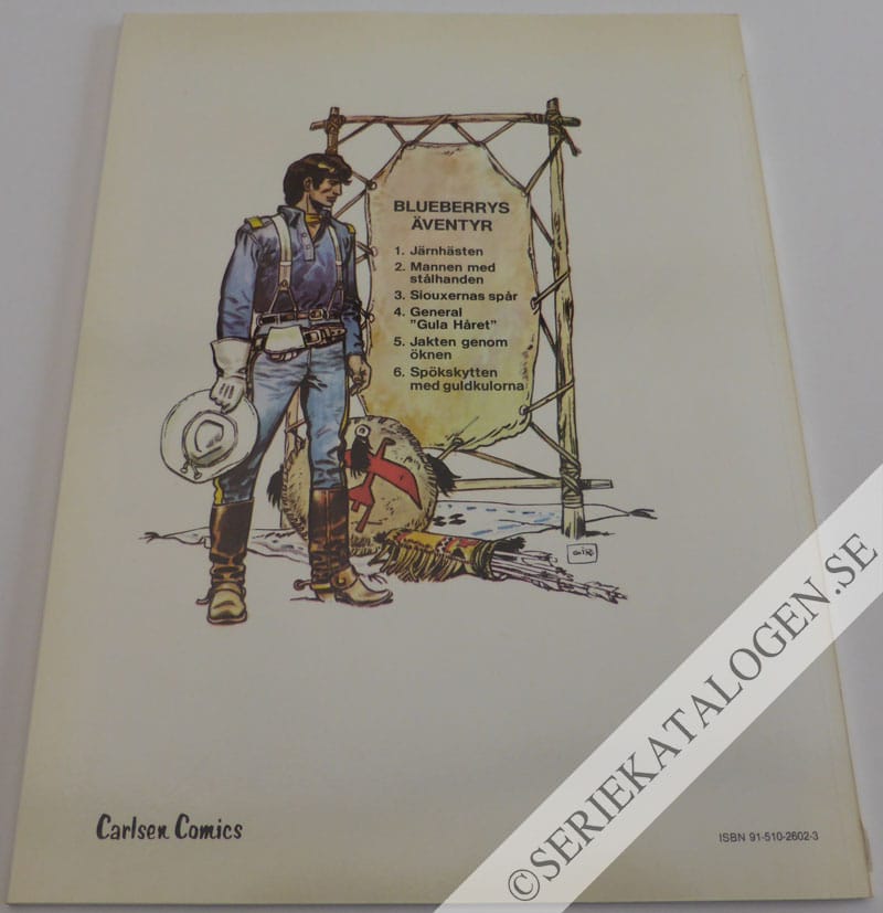 Baksida på Jakten genom öknen (1981)