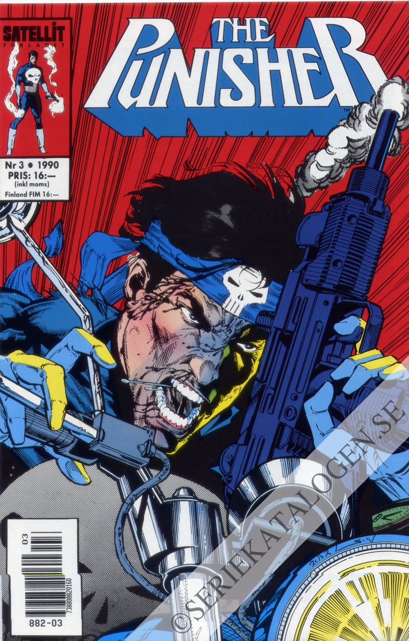 Framsida på The Punisher #3 (1990)
