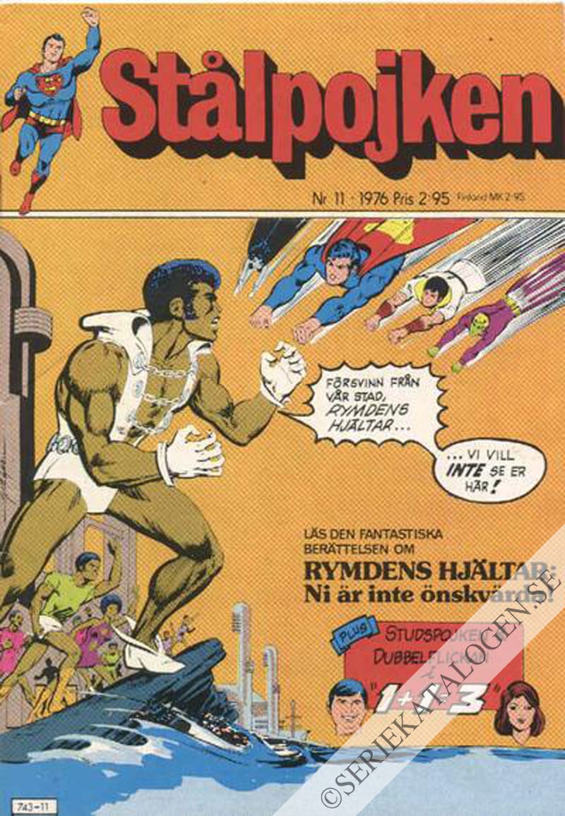 Framsida på Stålpojken #11 (1976)