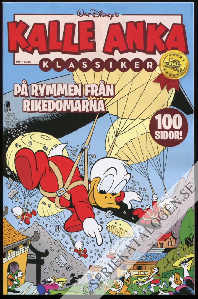 Framsida på Kalle Anka Klassiker #1 (2026)