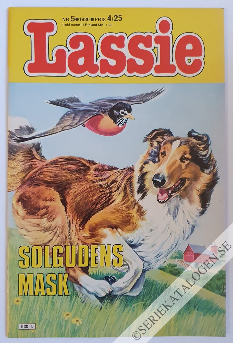 Framsida på Lassie #5 (1980)