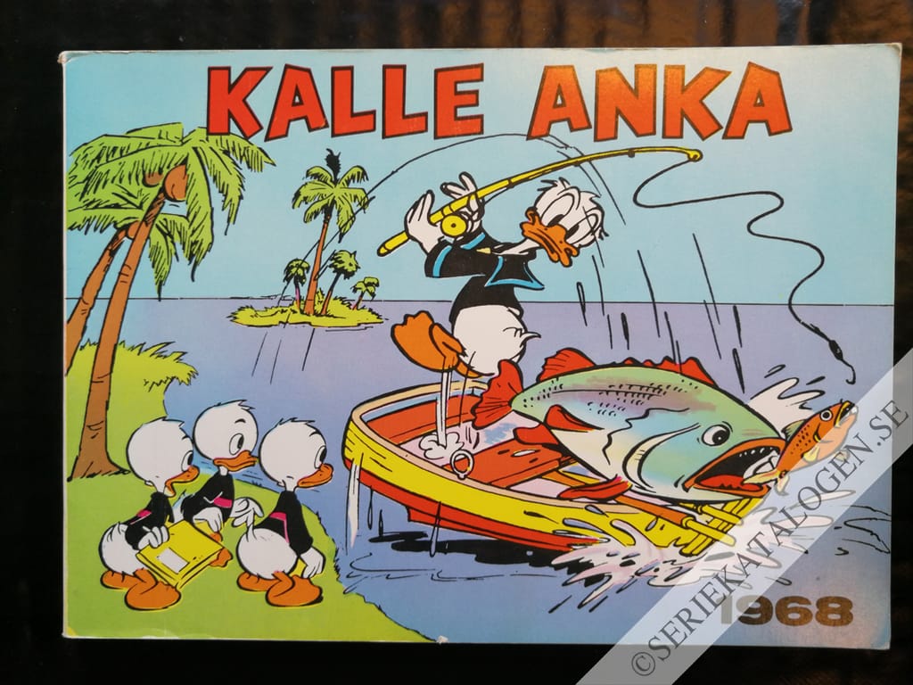Framsida på Kalle Ankas julbok # (1967)
