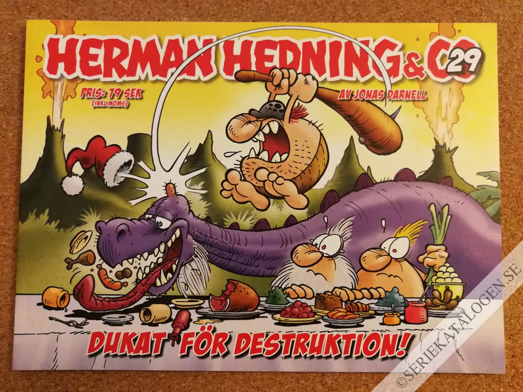 Framsida på Herman Hedning & co Dukat för destruktion! (2020)