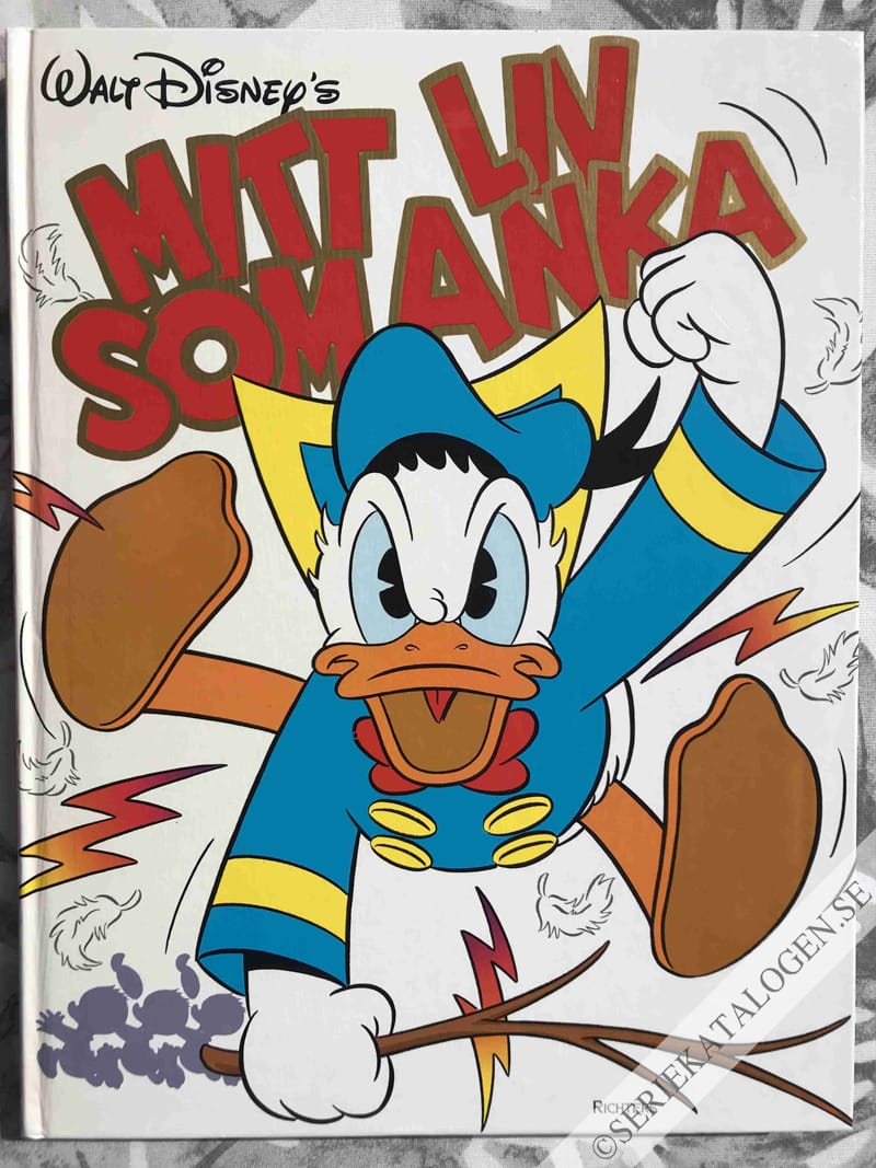 Framsida på Jag-böckerna Mitt liv som anka (1988)