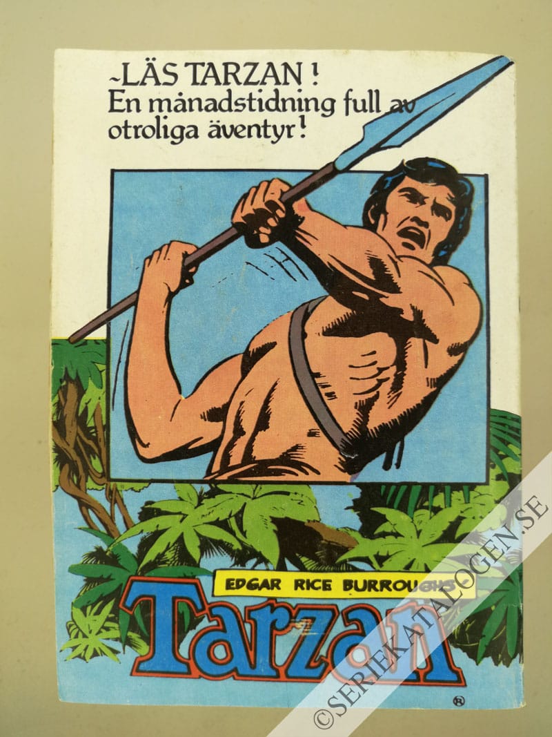 Baksida på Spökdimman (1984)