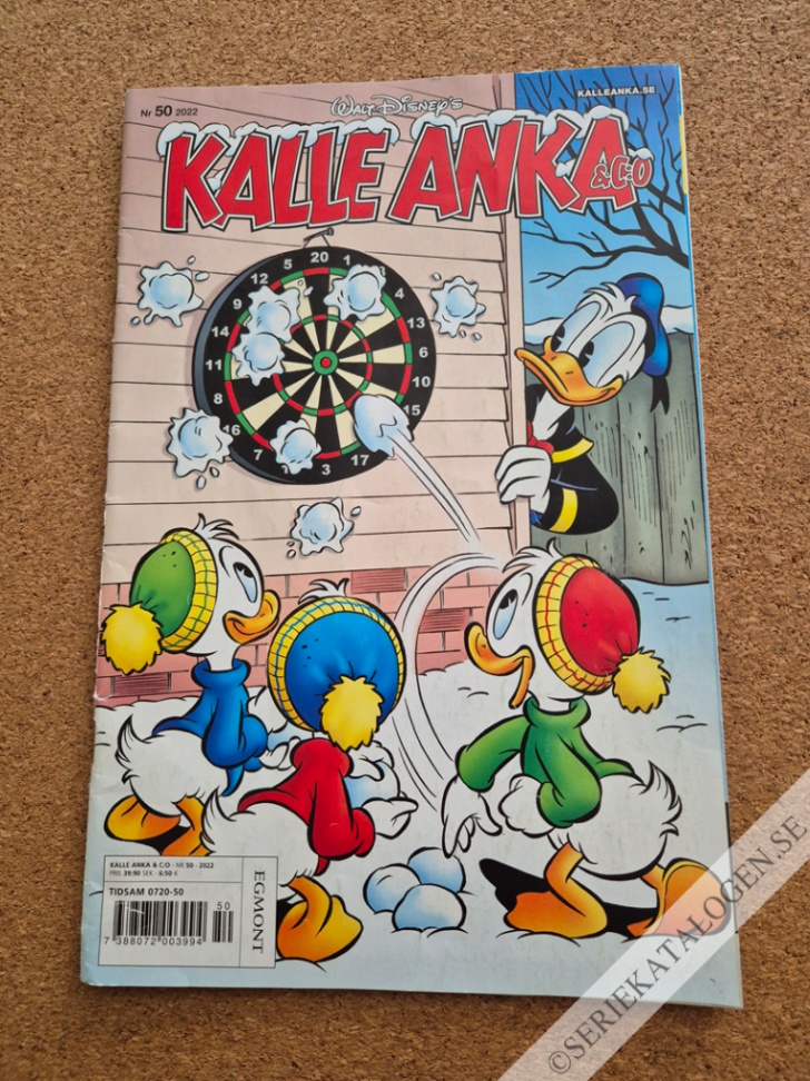 Framsida på Kalle Anka & C:o #50 (2022)