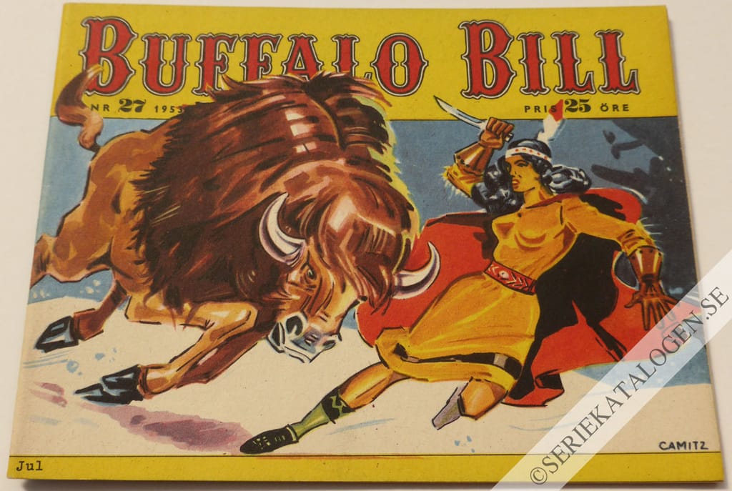 Framsida på Buffalo Bill #27 (1953)