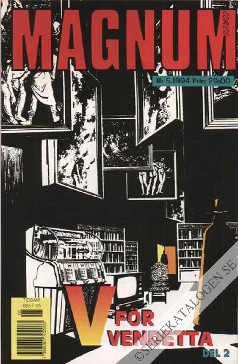 Framsida på Magnum comics #5 (1994)