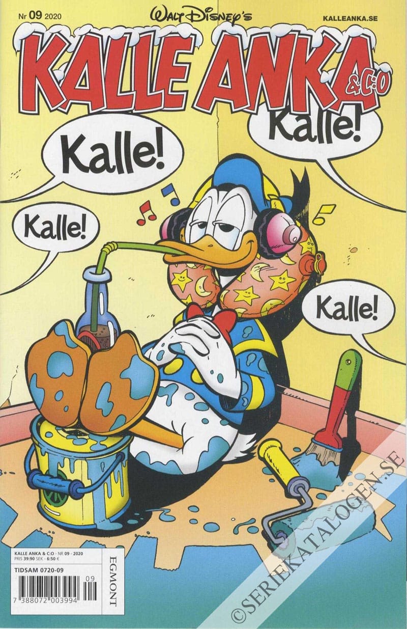 Framsida på Kalle Anka & C:o #9 (2020)