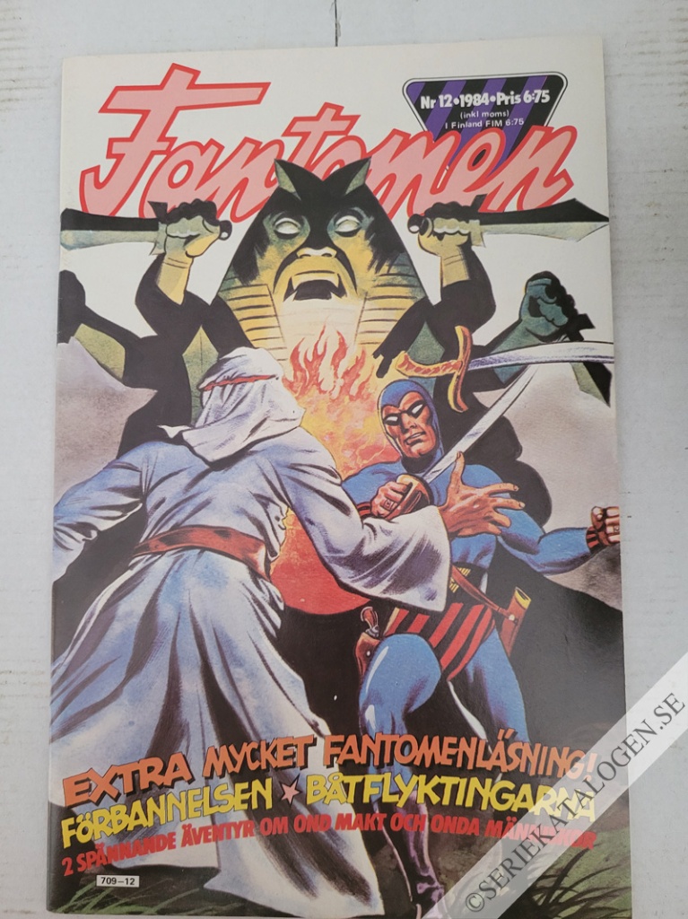 Framsida på Fantomen #12 (1984)