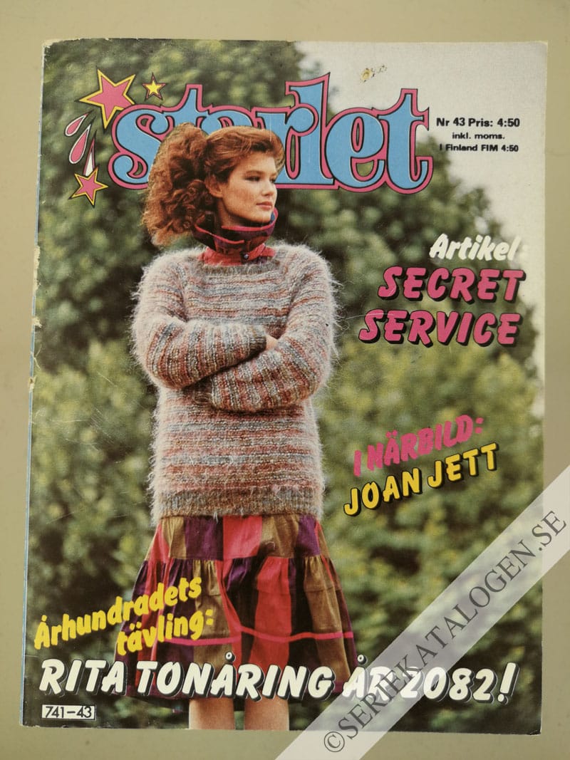Framsida på Starlet #43 (1982)
