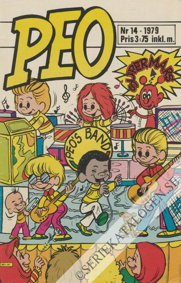 Framsida på Peo #14 (1979)