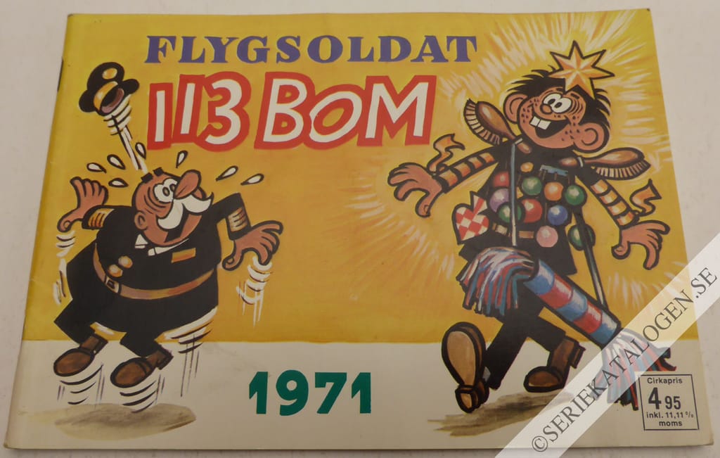 Framsida på Flygsoldat 113 Bom # (1970)