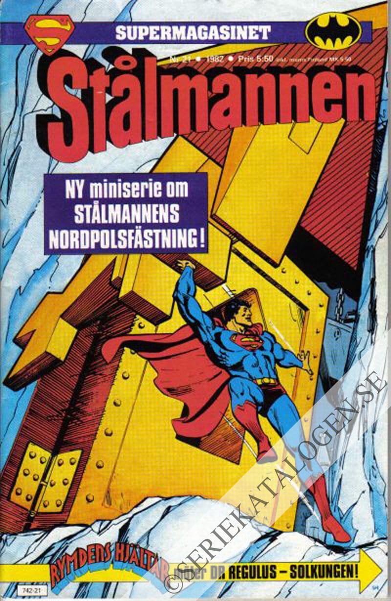 Framsida på Supermagasinet #21 (1982)