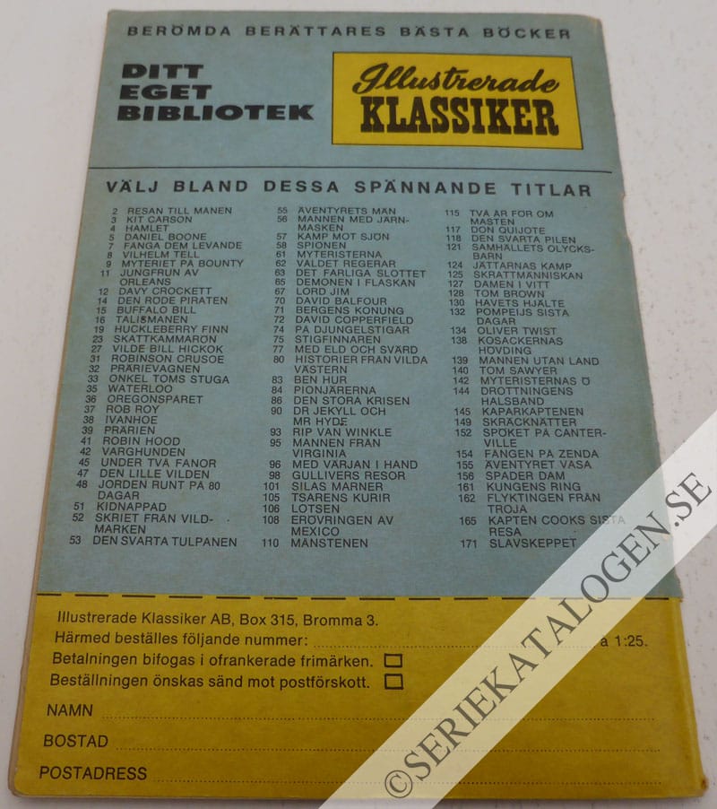 Baksida på Soldat Bluff (1968)