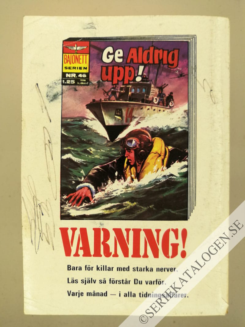 Baksida på De fegas triumf (1968)