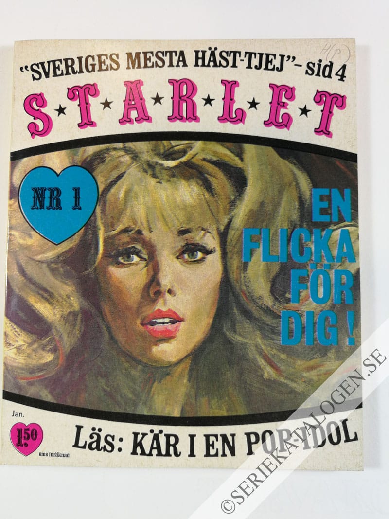 Framsida på Starlet #1 (1968)