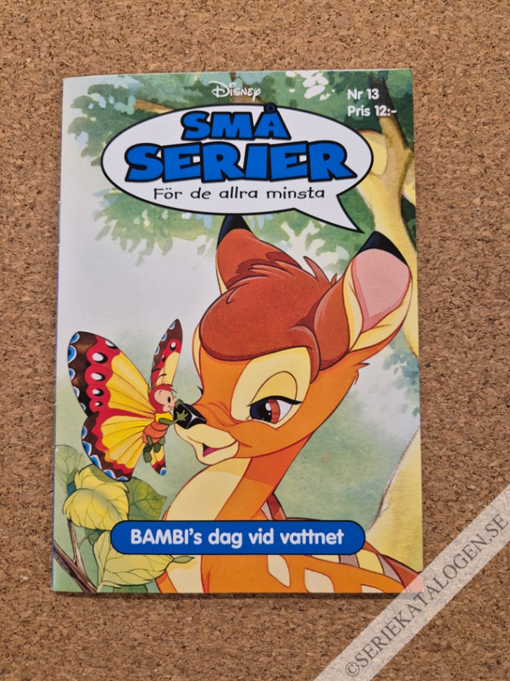 Framsida på Små serier #13 - BAMBI's dag vid vattnet (2004)