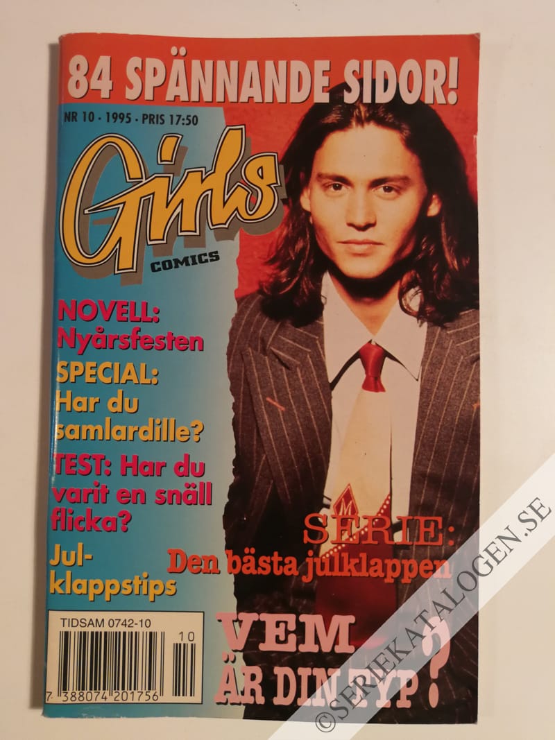 Framsida på Girls comics #10 (1995)