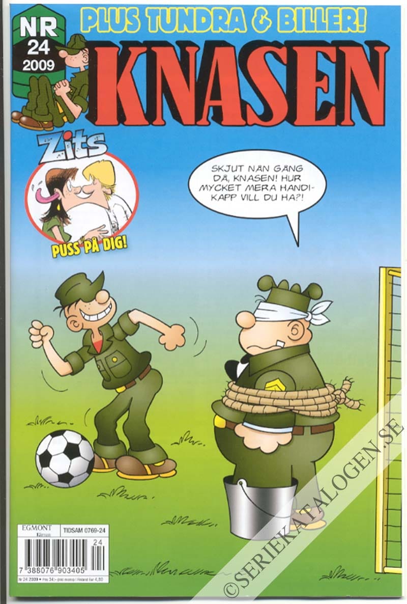 Framsida på Knasen #24 (2009)