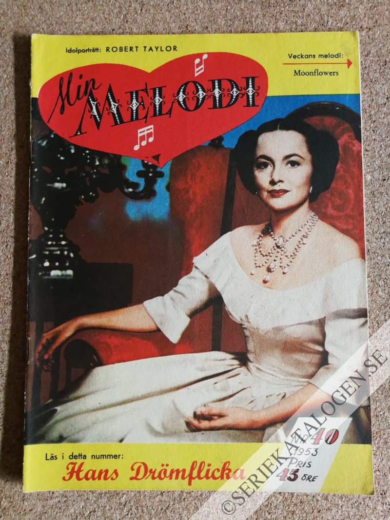 Framsida på Min melodi #40 (1953)